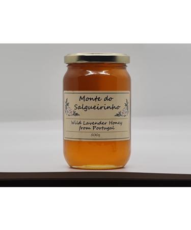Monte do Salgueirinho wild lavender honey in 500g glass jar