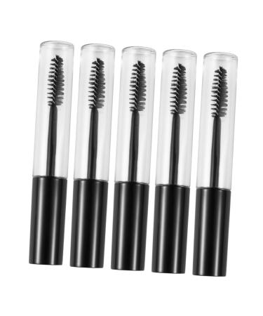 WOONEKY 5pcs Eyelash Tube Empty Eyelashes Bottle Mascara Tube 10ml Empty Tube for Eyelash 1 g (Pack of 1) Black