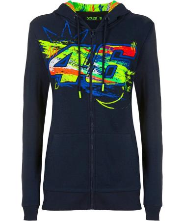 Valentino Rossi Women's Vr46 Classic Jumper X-Small Blue