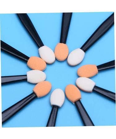 Baluue 300 Pcs Eyeshadow Sponge Makeup Double Ended Makeup Brush Makeup Sponge Brush - Buy Online on SooperMarket.com
