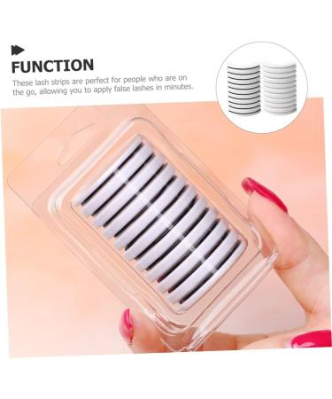 PLAFOPE 6 Boxes Self Adhesive Eyelash Adhesive Strip Fake Eyelashes Eyelash Strips Bulk Lash Glue Liners Eyelash Applicator Strips Lashes Strips Lash Strips for False Eyelashes Resin Glue - Buy Online on SooperMarket.com