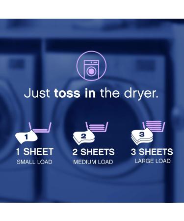 Downy Infusions Calm Lavender & Vanilla Bean Dryer Sheets - 105 Count - Buy Online on SooperMarket.com