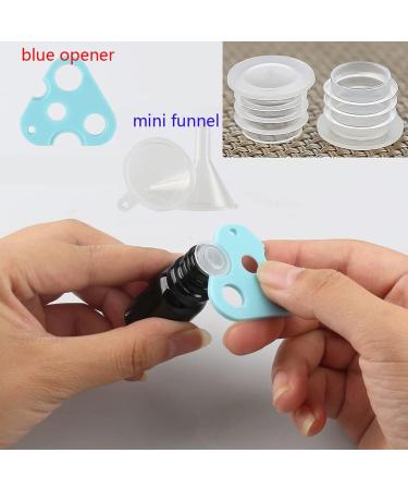Buy Tianzd 4-Piece 15ml Black Glass Bottles Set | Sealed Stopper & Aluminum Cap | Ideal for Oils Fragrance and Aromatherapy - Buy Online on SooperMarket.com