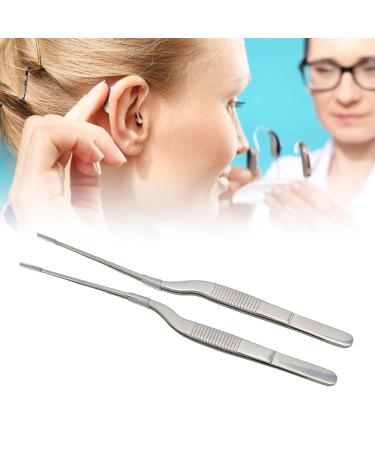 2Pcs Stainless Steel Tweezers - Corrosion & High Temp Resistant Multipurpose Tool for Hearing Amplifiers - Compact & Durable - Buy Online on SooperMarket.com
