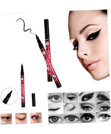 Angoily Black Eye Cosmetics Pen Waterproof Makeup Liquid Eyeliner - Buy Online on SooperMarket.com