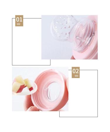 Buy Baby Food Feeding Bottle - Silicone Teether Pacifier for Toddlers | International Shipping Available - Buy Online on SooperMarket.com
