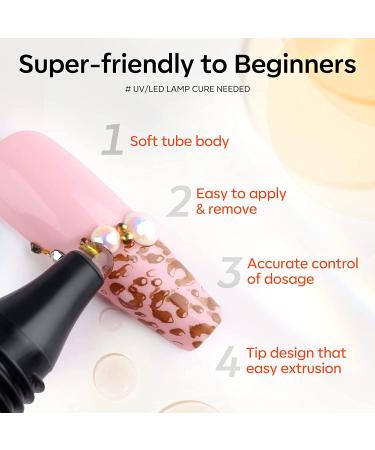 Modelones Rhinestone Gel: 30g Super Adhesive Nail Glue for Gems & Crystals - Buy Online on SooperMarket.com