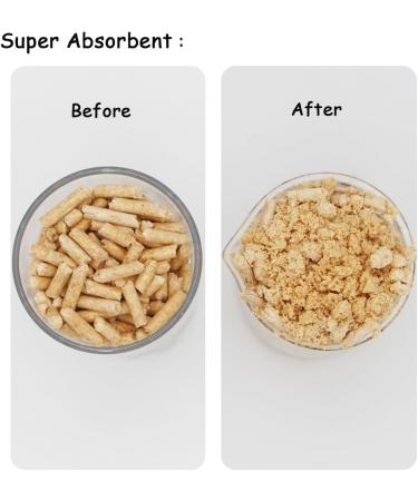 Premium Natural Wood Pellet Cat Litter | Ultra Absorbent & Biodegradable | Effective Odour Control | 30L Bag - Buy Online on SooperMarket.com