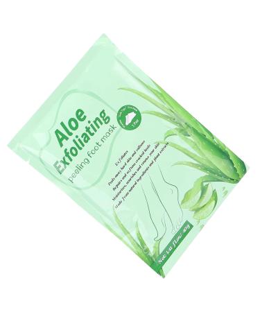 Foot Peeling Mask - 5 Aloe Moisturizing Packs for Smooth Feet | International Shipping - Buy Online on SooperMarket.com