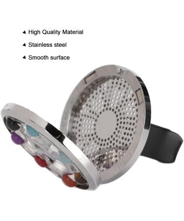 Stainless Steel Car Diffuser Vent Clip with 4 Pads for Aromatherapy Air Freshener for Stress Relief Great Gift Simple to Use Wide Range of Uses - Buy Online on SooperMarket.com