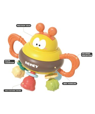 Soft Chewing Bite Toys for Children | Educational Teething Handrest for Finger Sensitivity & Coordination - Buy Online on SooperMarket.com