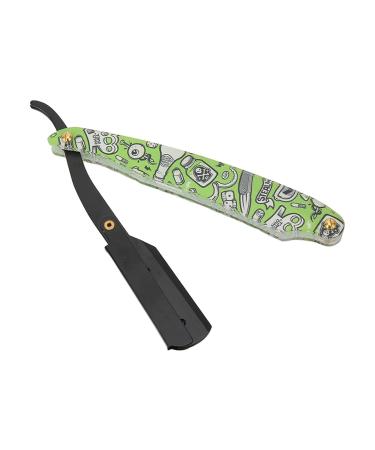 Vintage Straight Edge Men's Razor | Professional Hair Removal Tool for Barbers & Hairdressers - Buy Online on SooperMarket.com