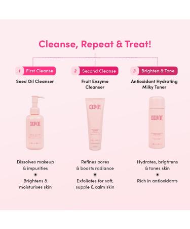 Coco & Eve Antioxidant Hydrating Milky Toner - Gentle Face Toner for Boosted Hydration & Radiance with Hyaluronic Acid Niacinamide & Probiotics - 3.38 floz - Buy Online on SooperMarket.com