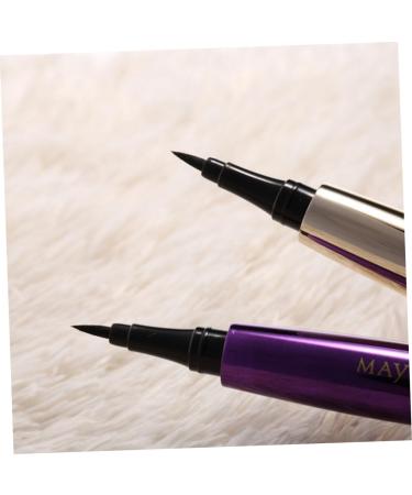 HAPINARY 3pcs Liquid Eyeliner Girl Eyeliner Thickening Effect Eyeliner Waterproof Eyeliner Pencil Purple - Buy Online on SooperMarket.com
