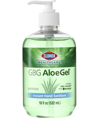 HAND SANITIZER 18 OZ GBG ALOE GEL by Healthlink Inc