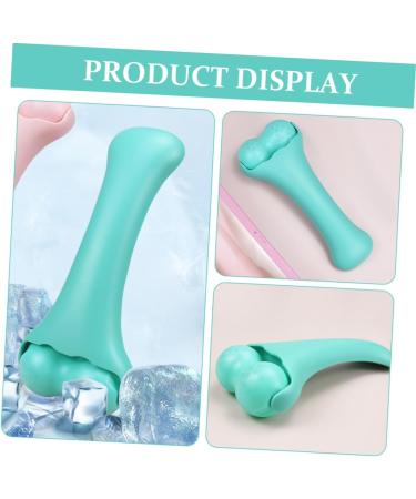 Healeved Facial Beauty Equipment Walker Roller Skin Care Must Haves Face Puffiness Reducer Beauty Tools Skincare Essentials Pe or Gel 20.00X8.60X4.00CM Green - Buy Online on SooperMarket.com