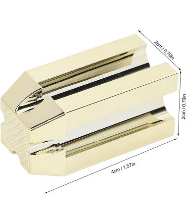 4 in 1 Eyebrow Pencil Sharpener Duckbill Shape Sharpener Cosmetic Makeup Pencil Sharpener Universal Sharpener for All Wooden and Plastic Pencil Sizes Essential Tool for Girls Makeup Gold - Buy Online on SooperMarket.com