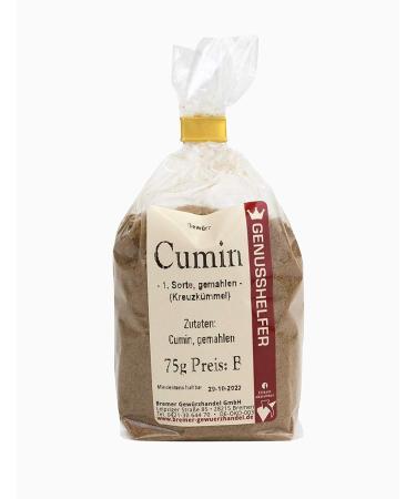 Buy Bremer Gew rzhandel Ground Cumin - 10x75g | Premium Cooking Spice - International Shipping Available - Buy Online on SooperMarket.com