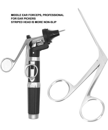 Stainless Steel Ear Forceps for Precision Ear Cleaning and Wax Removal | Ear Pick Tool for Effective Ear Treatment - Buy Online on SooperMarket.com