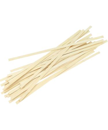 DYWISHKEY Natural Bamboo Sticks - 15.75 x 3/8 Wooden Craft Sticks (50 Pieces) - Buy Online on SooperMarket.com