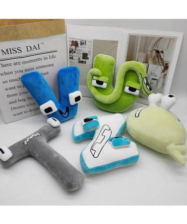 Alphabet Lore Plush Animal Toy - Educational Stuffed Doll for Kids & Adults - Perfect Gift for Christmas & Birthdays - Cute & Funny Cartoon Design (T) - Buy Online on SooperMarket.com