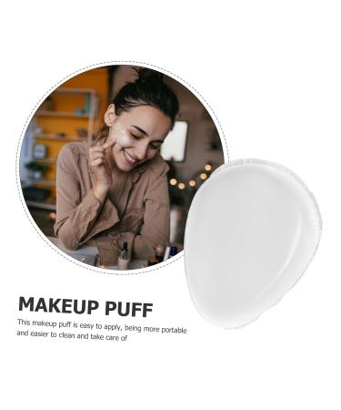 Transparent Silicone Wet Powder Puff - Women's Beauty Foundation Makeup Tool & Cosmetic Supply - Buy Online on SooperMarket.com