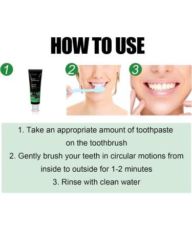 Bamboo Charcoal Deep Clean Toothpaste 100g | Activated Carbon Teeth Whiteners | Stain Remover & Fresh Breath | Buy Internationally - Buy Online on SooperMarket.com
