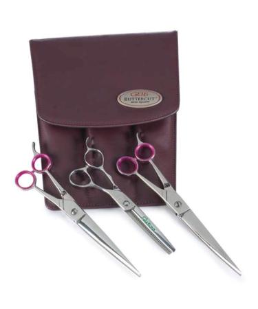 Geib Gator Shear Stainless Steel Pet Grooming Kit, 3-Pack