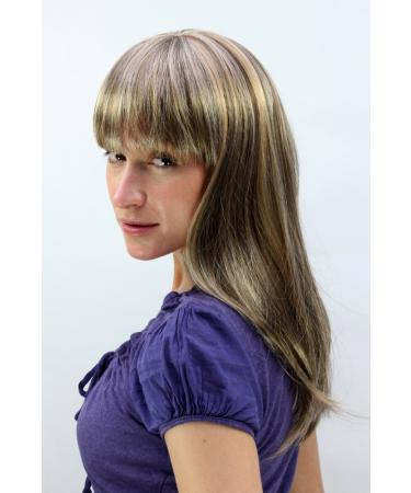 WIG ME UP 6310-12TT26 Shoulder-Length Wig with Brown/Blonde Highlights - Stylish & Natural Look | International Shipping Available - Buy Online on SooperMarket.com