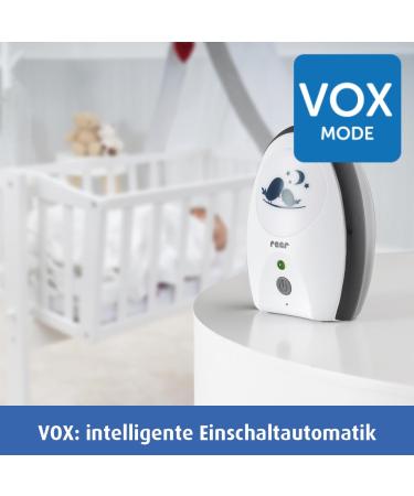 REER 50070 Babyphone Rigi Digital - 300m Range Low Radiation Night Light & Intercom - International Shipping Available - Buy Online on SooperMarket.com