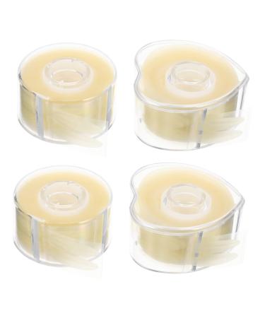 PLAFOPE 4 Rolls Double Eyelid Stickers Eyelid Tape Eye Sticker Eye Lift Tape Adhesive Eyelid Sticker Woman Invisible Eyelid Sticker Eyelid Lifters Tape Female Double Eyelid Sticker