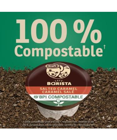 Caf Barista Chocolate Hazelnut 100% Compostable Flavoured Coffee Pods 72 pods (6 x 12 pods) - Buy Online on SooperMarket.com
