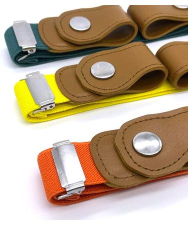 Buy Anshili Adjustable Elastic Stretch Belt for Kids - 3 Pieces | Perfect for Boys & Girls | International Shipping Available - Buy Online on SooperMarket.com
