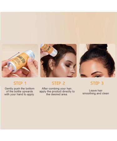 2.6 Oz Hair Wax Stick Hair Styling Wax Stick for Frizz Strong Hold Improve Frizzy Moisturizing Hair Soft Shiny Hair Styling Wax - Buy Online on SooperMarket.com