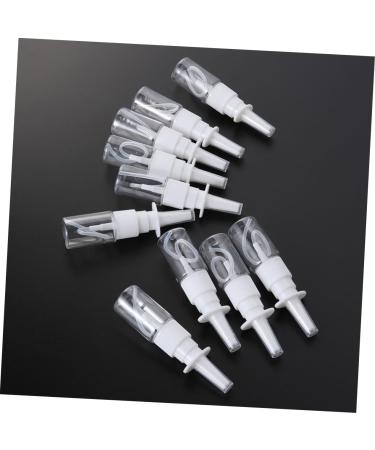FOMIYES 10pcs Mini Plastic Fine Mist Spray Bottles - Reusable Travel Containers - Nose Spray Bottle - Random Color - 9.7X2.3X2.3CM - Buy Online on SooperMarket.com