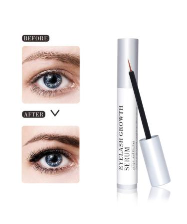 Advanced Eyelash Serum with Collagen Oat Extract & Green Algae | Maximum Length & Thickness - 5ml - Buy Online on SooperMarket.com