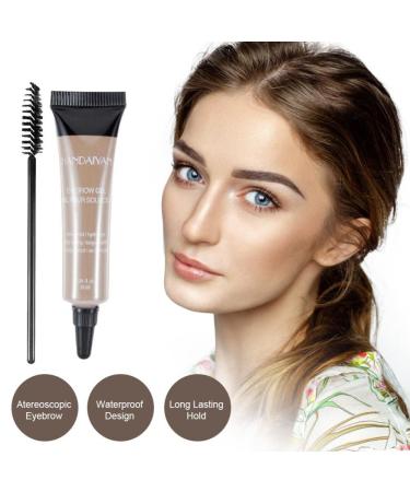 Professional Eyebrow Interlocking Cream with Brush | Water-Density Tinting Gel & Cosmetics Tools - Buy Online on SooperMarket.com