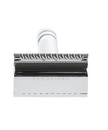 Fendrihan Steeles Double Edge Safety Razor - Twisted Lined Handle for Precision Shaving | International Shipping Available - Buy Online on SooperMarket.com