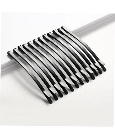 Pinicecore 12 Matte Black Hairpins - Invisible Women's Bobby Pins & Styling Accessories - Buy Online on SooperMarket.com