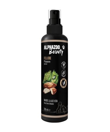 Alphazoo fur love care spray for dogs & cats 200 ml i Optimal fur care i natural fur spray for soft shiny fur I against filming 200 ml (1 Pack)