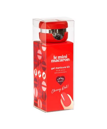 Le Mini Macaron DIY Gel Manicure Kit (Cherry Red)