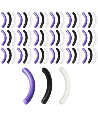 Eyeline pliers rubber 48PCs eyelash pliers replacement silicone pads refill pads made of silicone rubber refill pads for eyelash curler made of silicone eyelashcase replacement pads replacement rubber silicone rubber refill