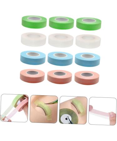 minkissy 36 Rolls Lash Tape False Eyelash Tape Adhesive Fabric Tape Breathable Eyelash Tape DIY Lash Grafting Tape Lash Extension Auxiliary Tool Extend Eyes Non-woven Fabric - Buy Online on SooperMarket.com
