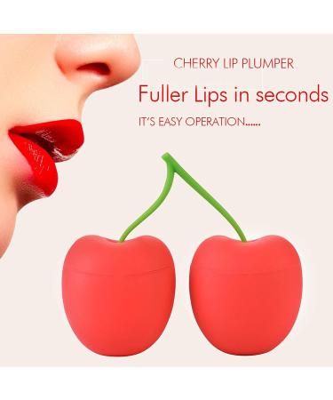 Cherry Shaped Lip Plumper Enhancer | Silicone Lip Enhancer for Beautiful Curves | Women's Lip Plumping Device - Buy Online on SooperMarket.com