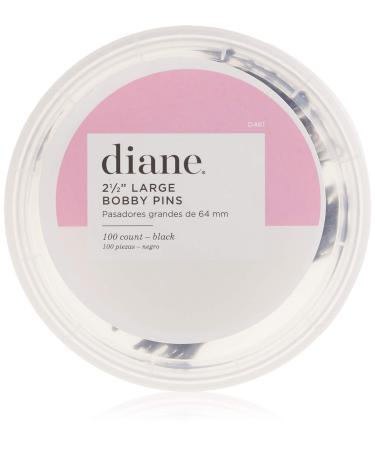 Diane Jumbo Pins Black 2.5-Inches 100 Count