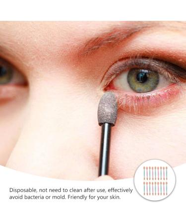 Baluue 2 Sets Eye Shadow Brush Eyeshadow Sponge Applicator Make Eyeshadow Brush Sponge Sponges Non Latex 7.4X1cmx2pcs As Shownx2pcs - Buy Online on SooperMarket.com