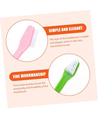 BCOATH 10pcs Puppy for Cat Pets Small Supplies Portable Nylon Clean Tooth Pet Dual-head Dog Brush - Buy Online on SooperMarket.com