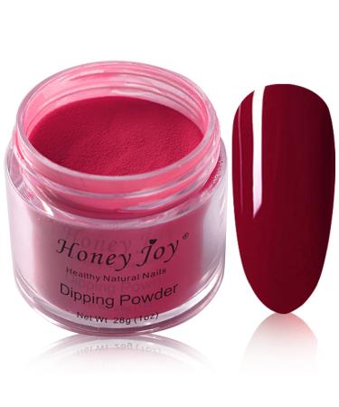 28g/Box Rossi Nail Dipping Powder Red Wine Dark Dip Powder Nail Kit (no.19) Color No.19