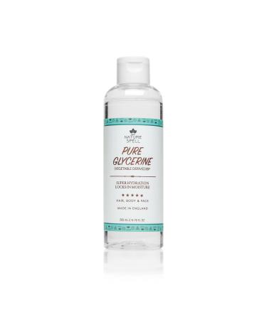 Nature Spell 100% Pure Vegetable Derived Glycerine - Super Hydrating Locks In Moisture - For Face Hair & Body - 100% Vegan Non-Gmo Natural Humectant Fragrance Free - Made In Uk