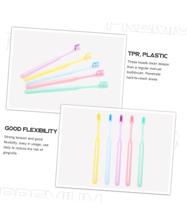 Gatuida 75 STK Toothbrush Cleaning & Travel Accessories - Super Soft Tooth Care for Men & Women - Eco-Friendly Folding Tooth Care Set (5 Colors) - Buy Online on SooperMarket.com